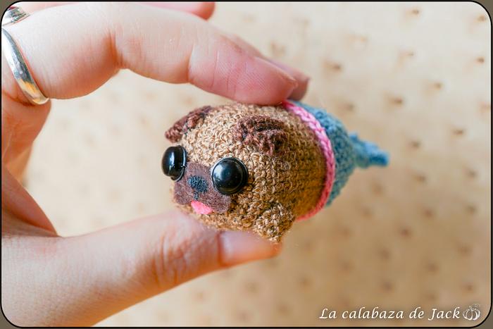 SirenPug Amigurumi - La Calabaza de Jack