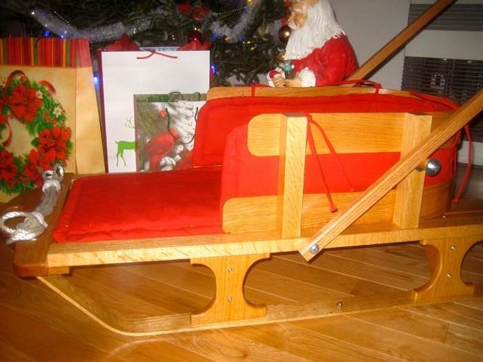 Old World Baby Sled w/video of build