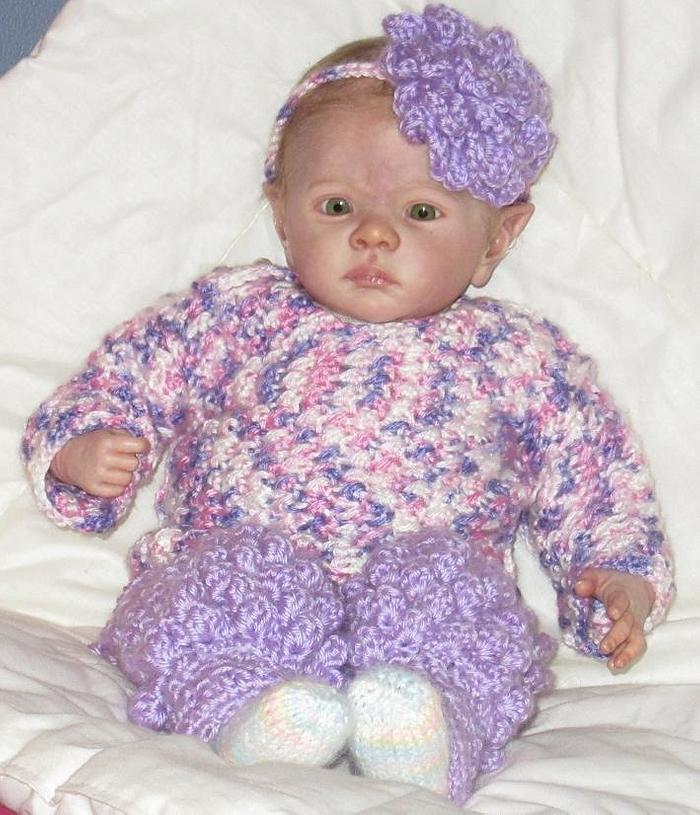 Lilac Baby Outfit