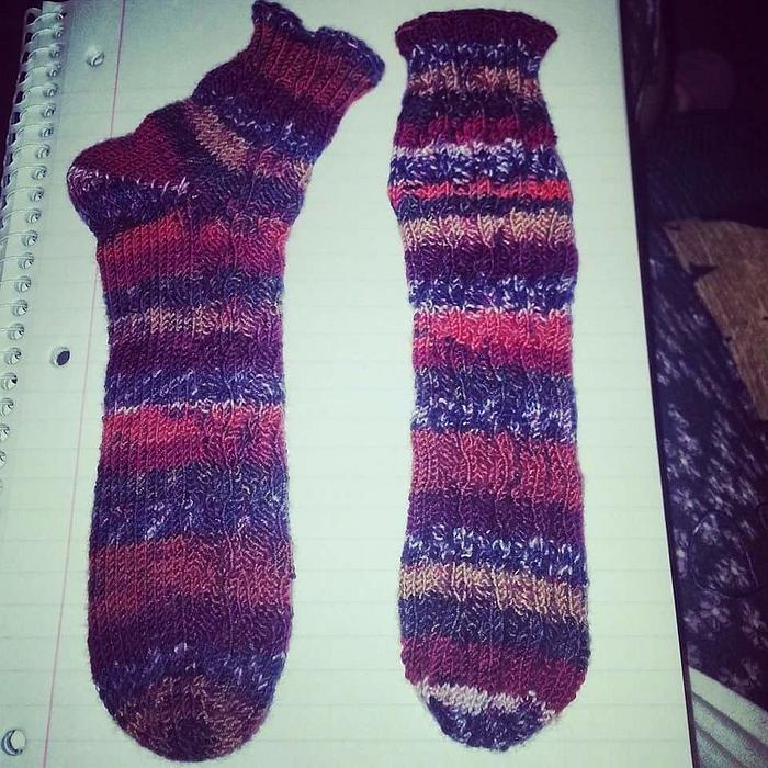 Socks for granddaughter 