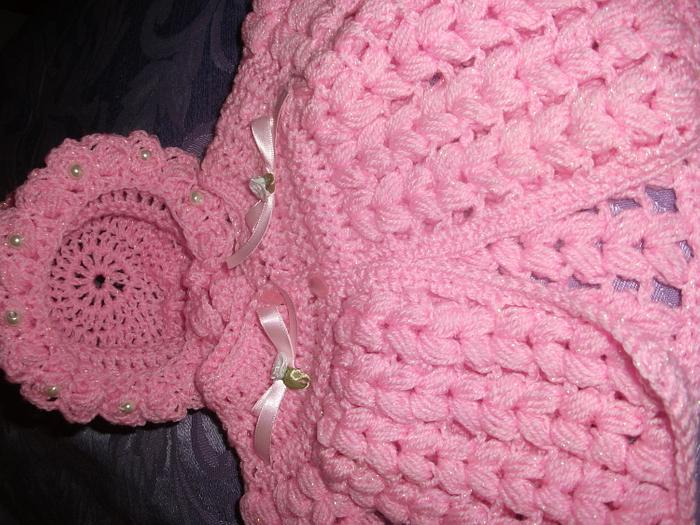 Crochet Matinee Set