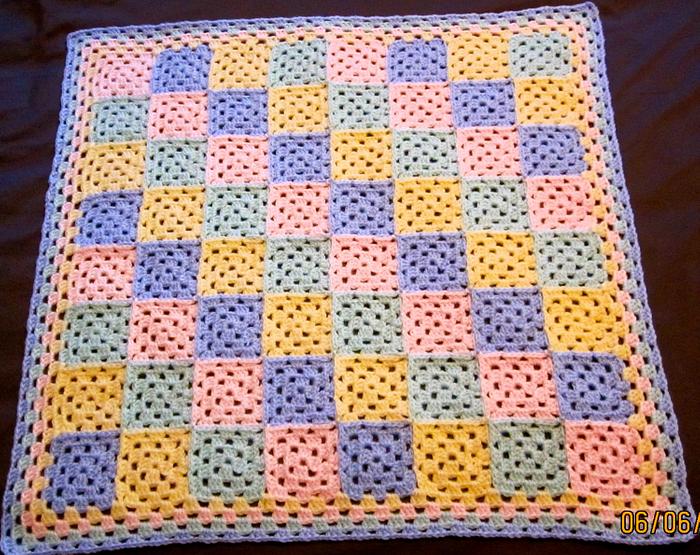 Granny Square Baby Blanket