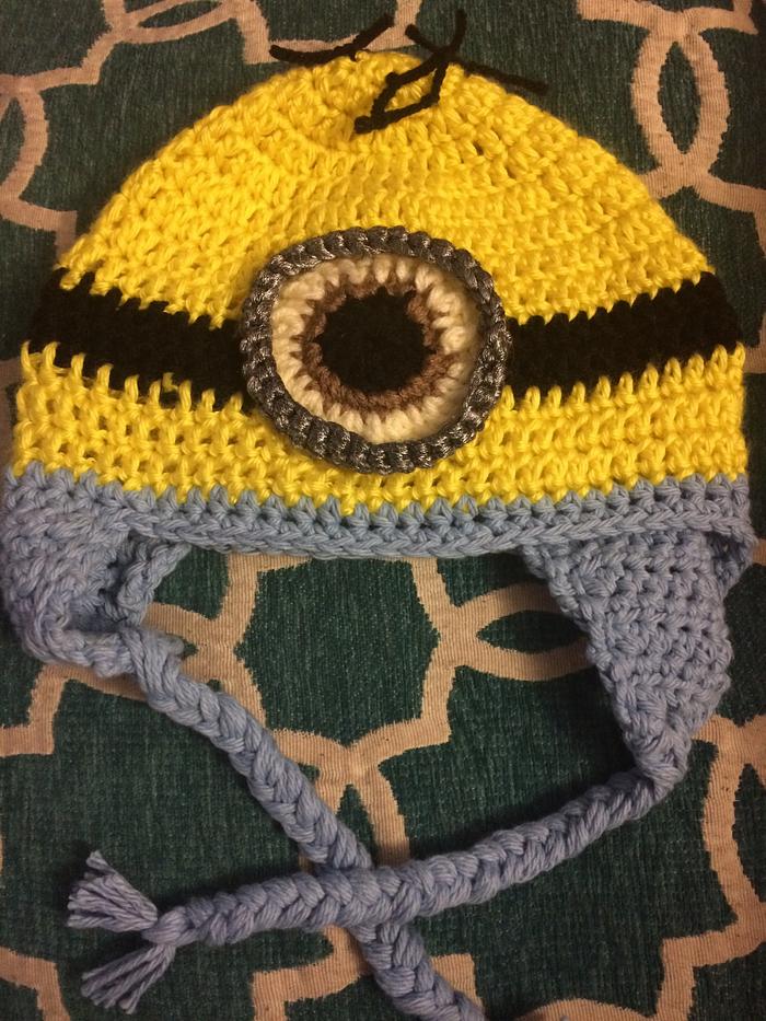 Minion hat inspired by a lovely Sunday 