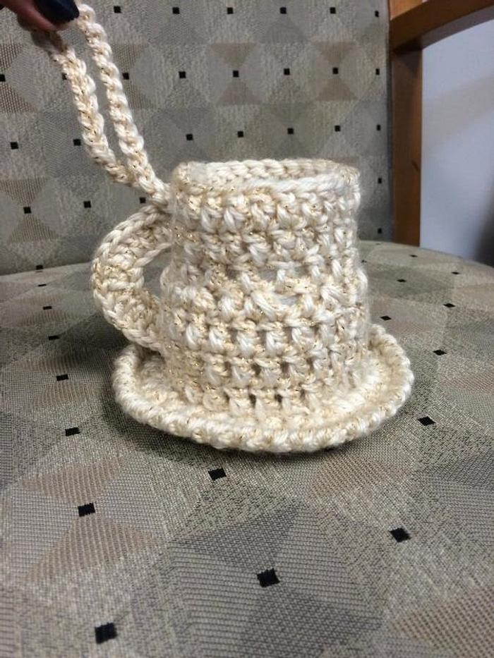 Cup and Saucer Ornament