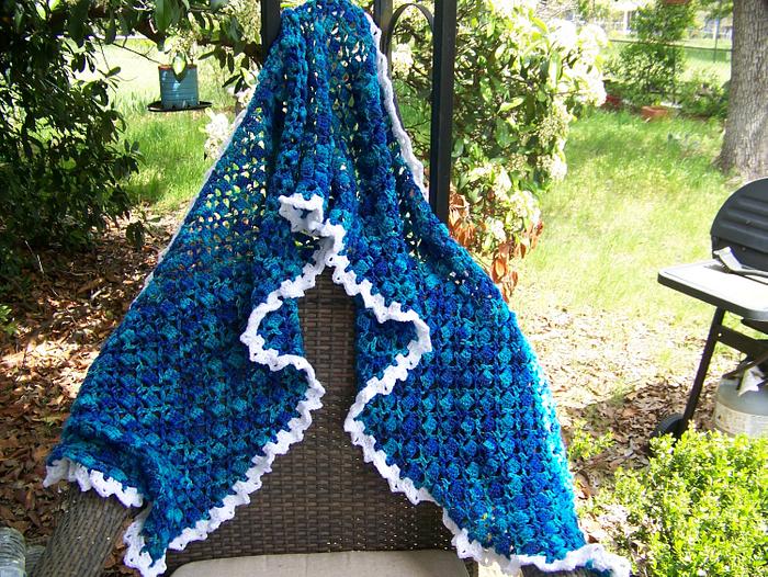 Sea Colors shawl