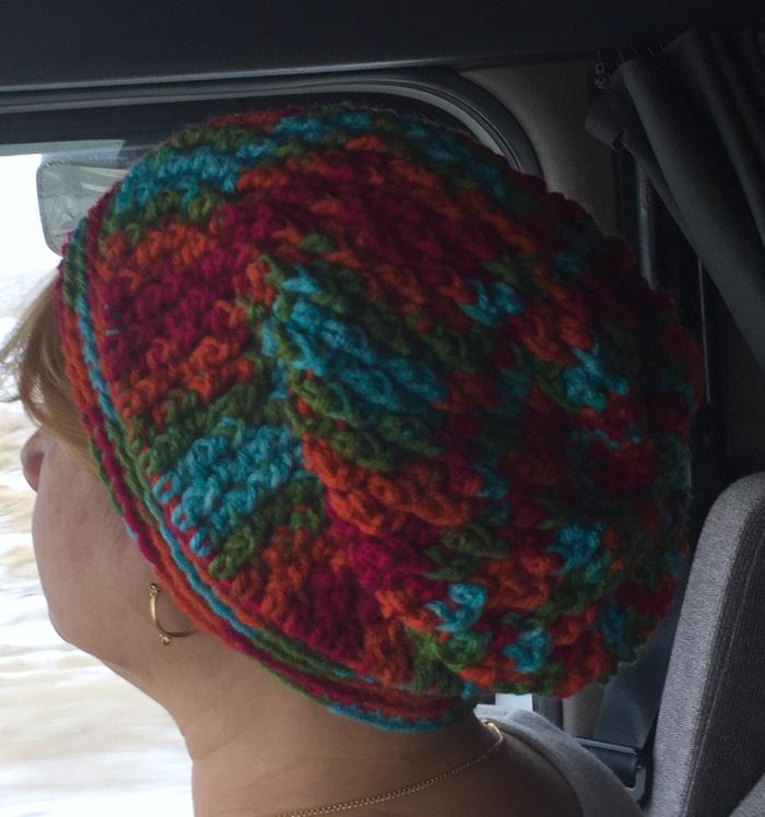 Squiggly Slouch Hat