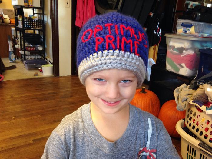 Optimus Prime Beanie