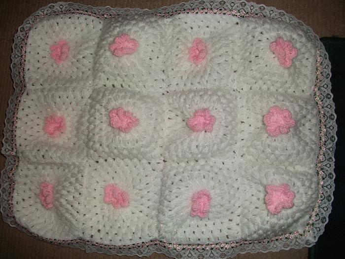 Swarvoski Wool Baby Blanket