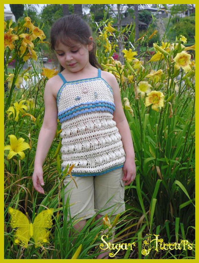 Sea Breeze Apron Style Crochet Halter Pattern 