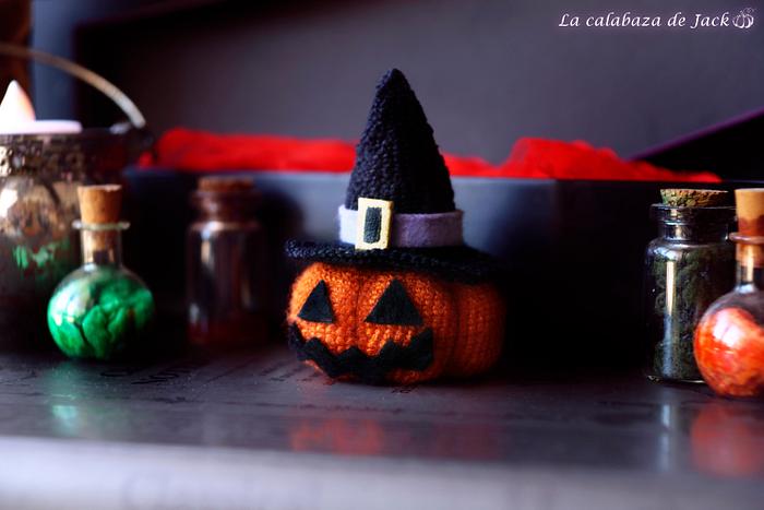 Halloween pumpkin Amigurumi - La Calabaza de Jack