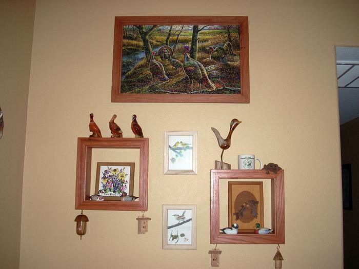 Shadow Box Style Puzzle Frame