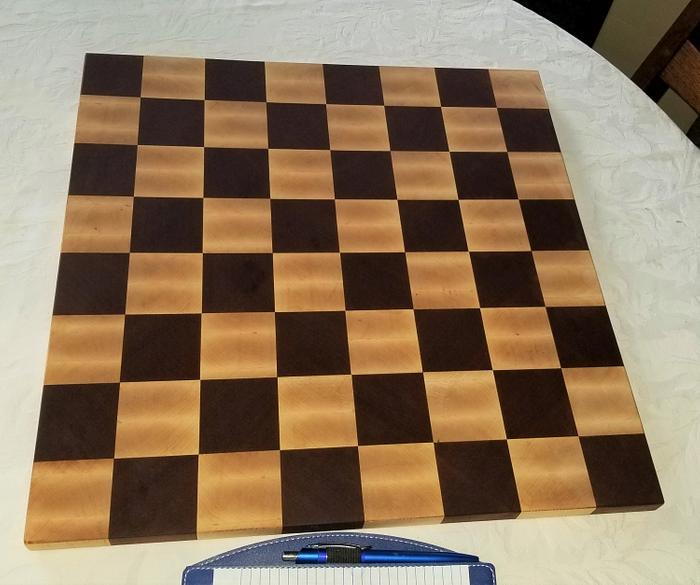 Checker or chess board.