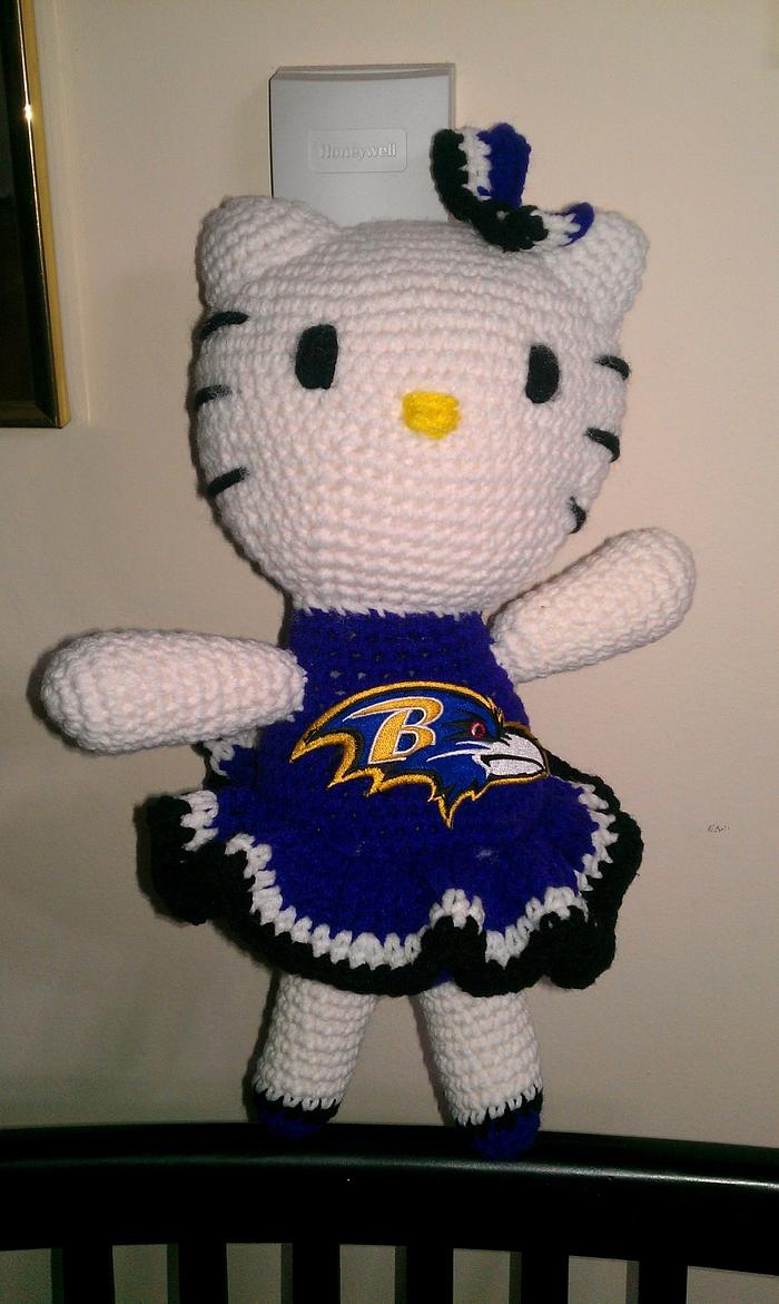 My Baltimore Ravens Hello Kitty