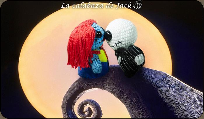 Jack & Sally Amigurumi - Nightmare before Christmas - La Calabaza de Jack