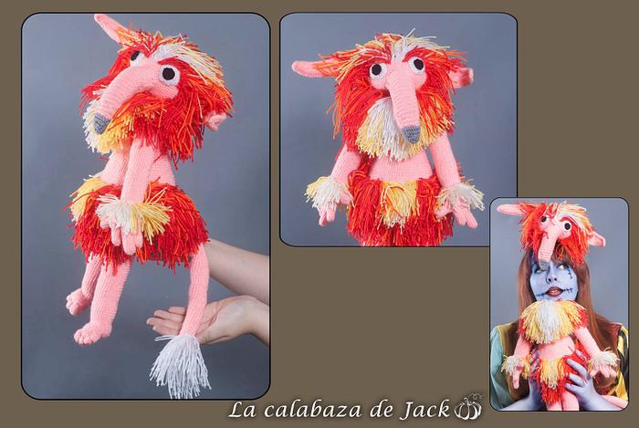 Crochet Firey - Labyrinth - La Calabaza de Jack