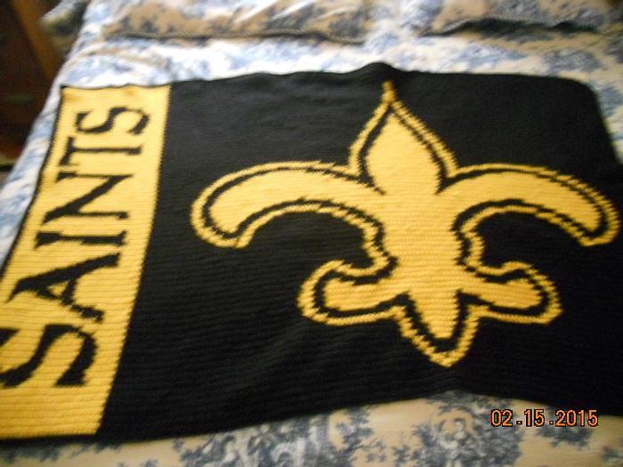 Saints afghan