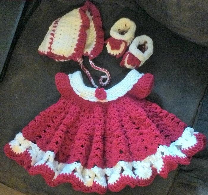 Crocheted 12 months size