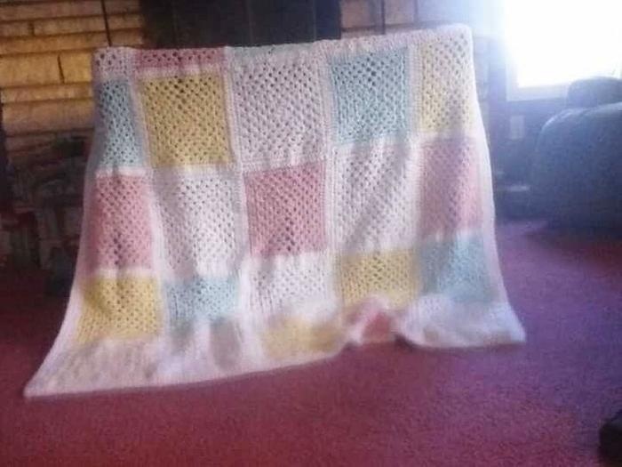 patchwork child's afghan