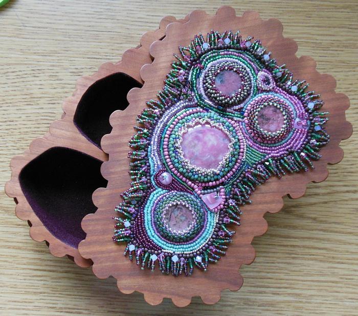 The "First" Beaded Jewelry Box