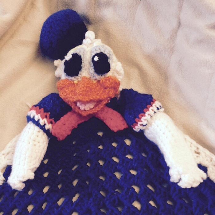 Donald Duck inspired lovey