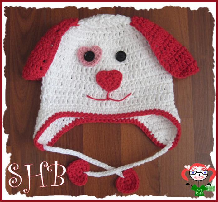 Puppy Love Crochet Hat