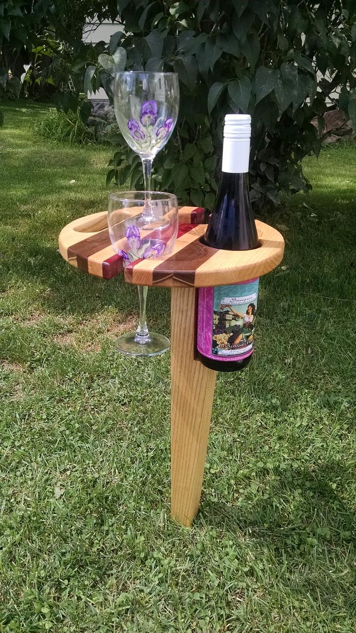 Outdoor Wine Caddy