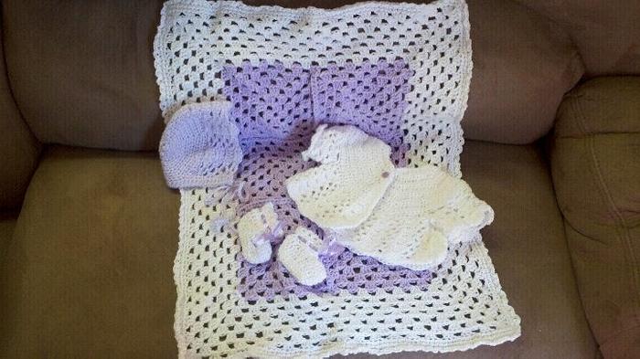 Baby doll layette set