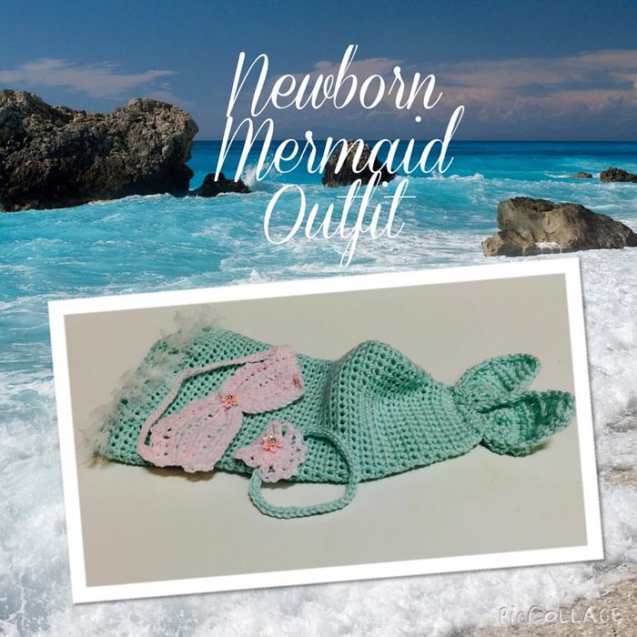 Newborn Mermaid Outfit