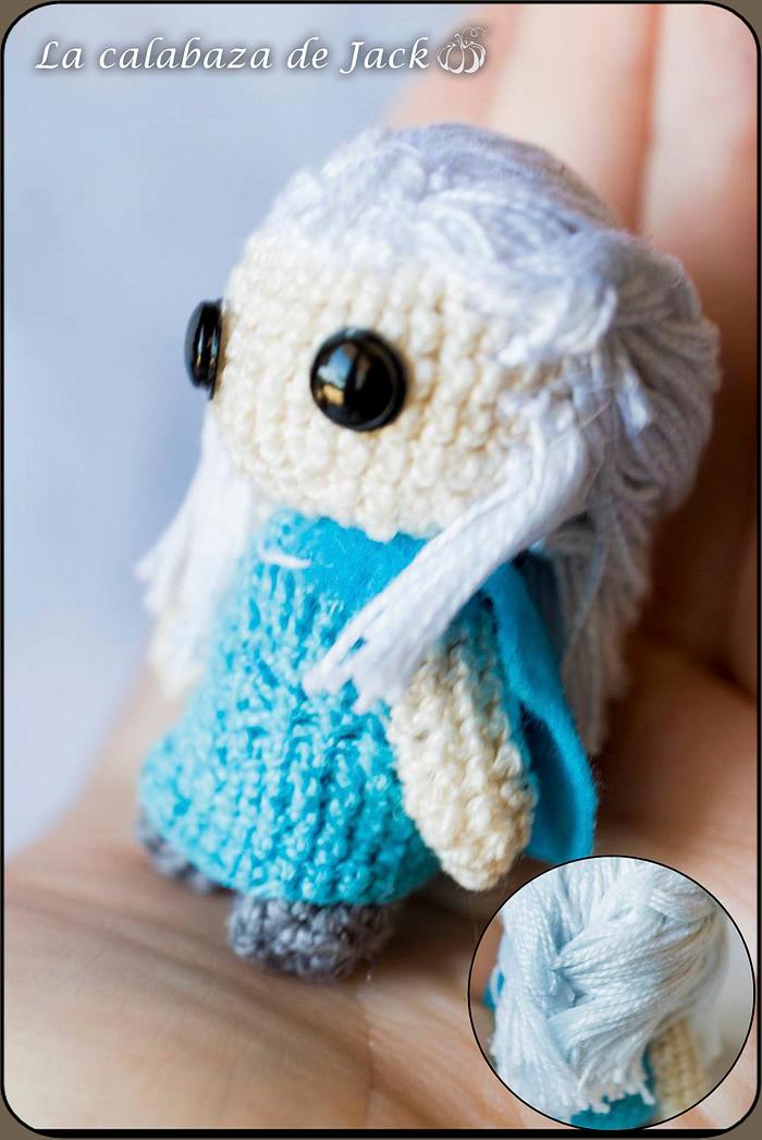 Daenerys Targaryen Amigurumi - Game of Thrones - La Calabaza de Jack