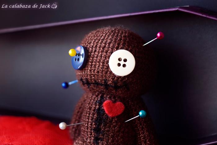 Voodoo Doll Amigurumi - La Calabaza de Jack