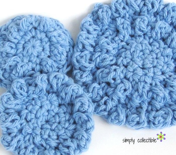 Free Pattern for Reusable Cotton Balls or Spa Scrubbie