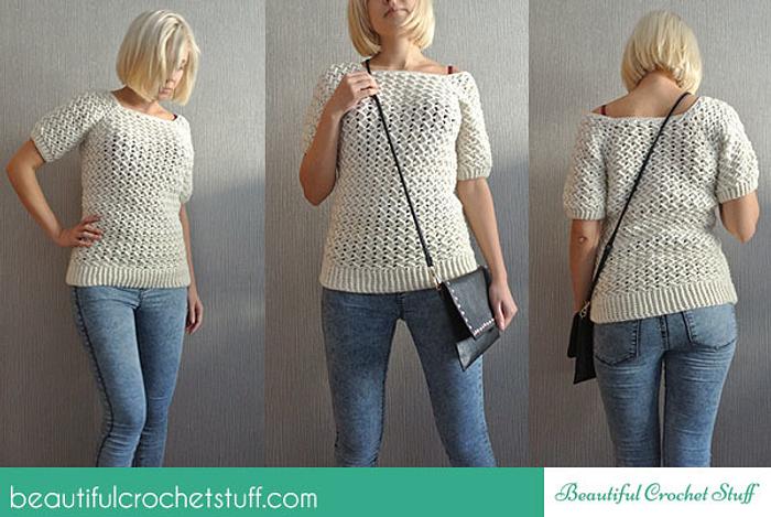 Free Crochet Sweater Pattern