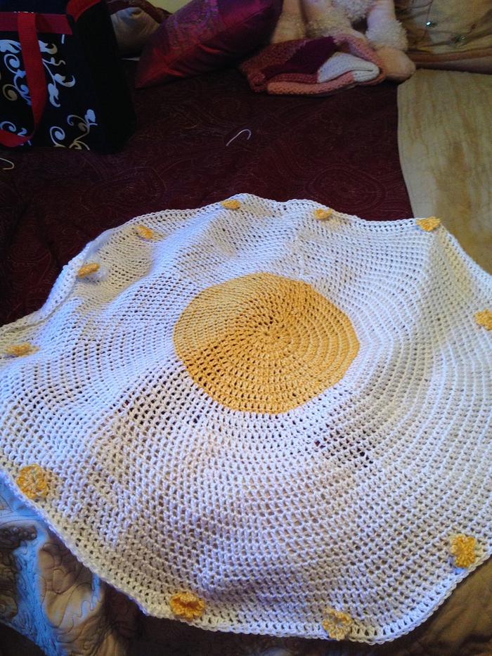 Daisy Baby blanket