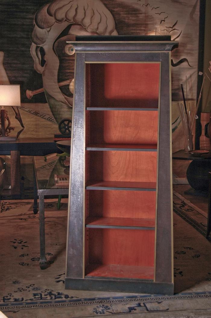 steel clad bookcase