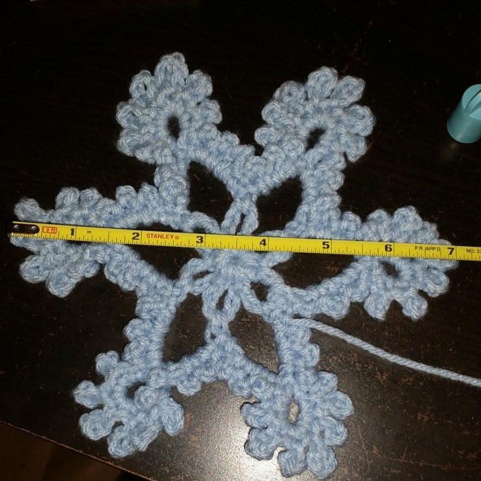 Snowflake beanie