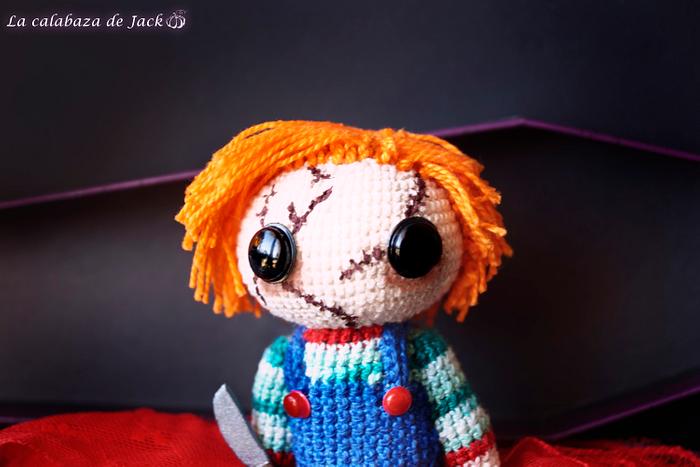 Chucky Amigurumi - La Calabaza de Jack