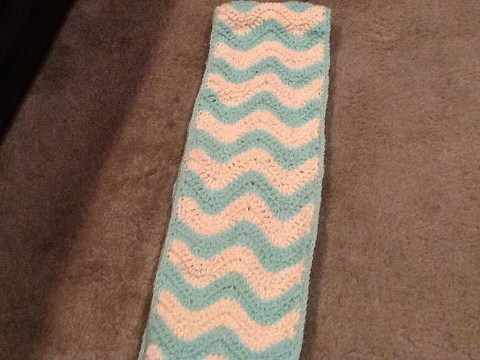 Chevron infinity scarf