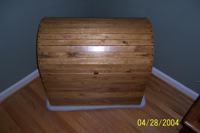 Simple Wooden Trunk