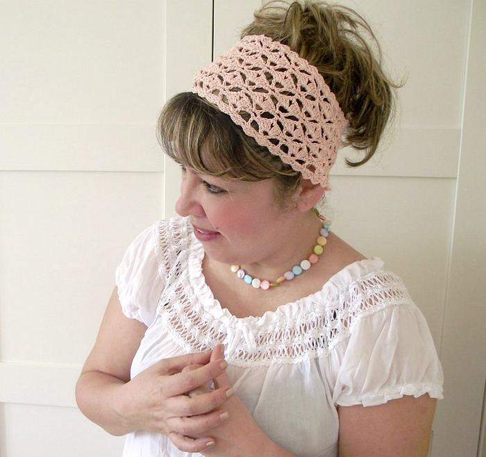 Christy Headband crochet pattern