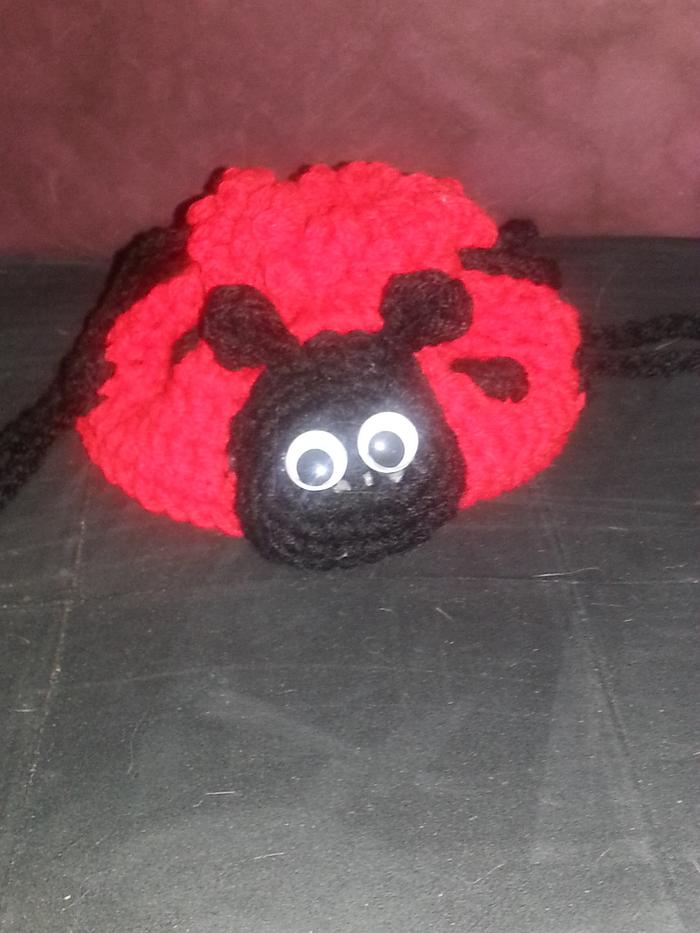 Ladybug child's purse